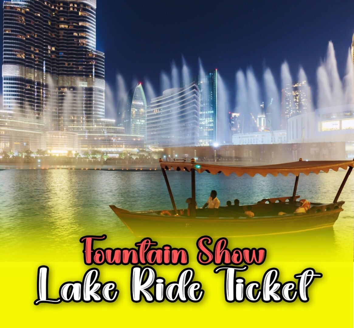 Fountain Lake ride Dubai