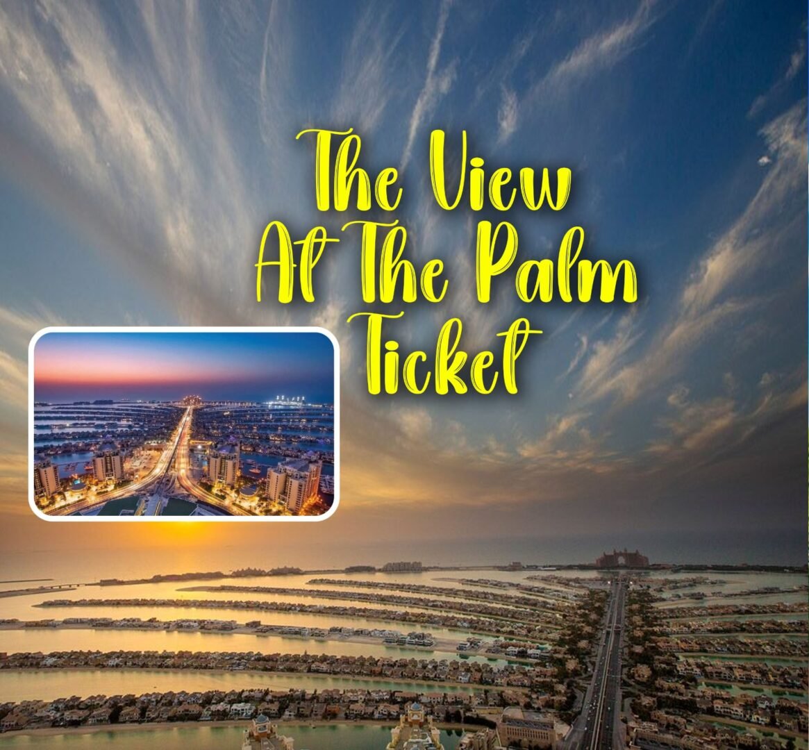 The view at the palm Ticket