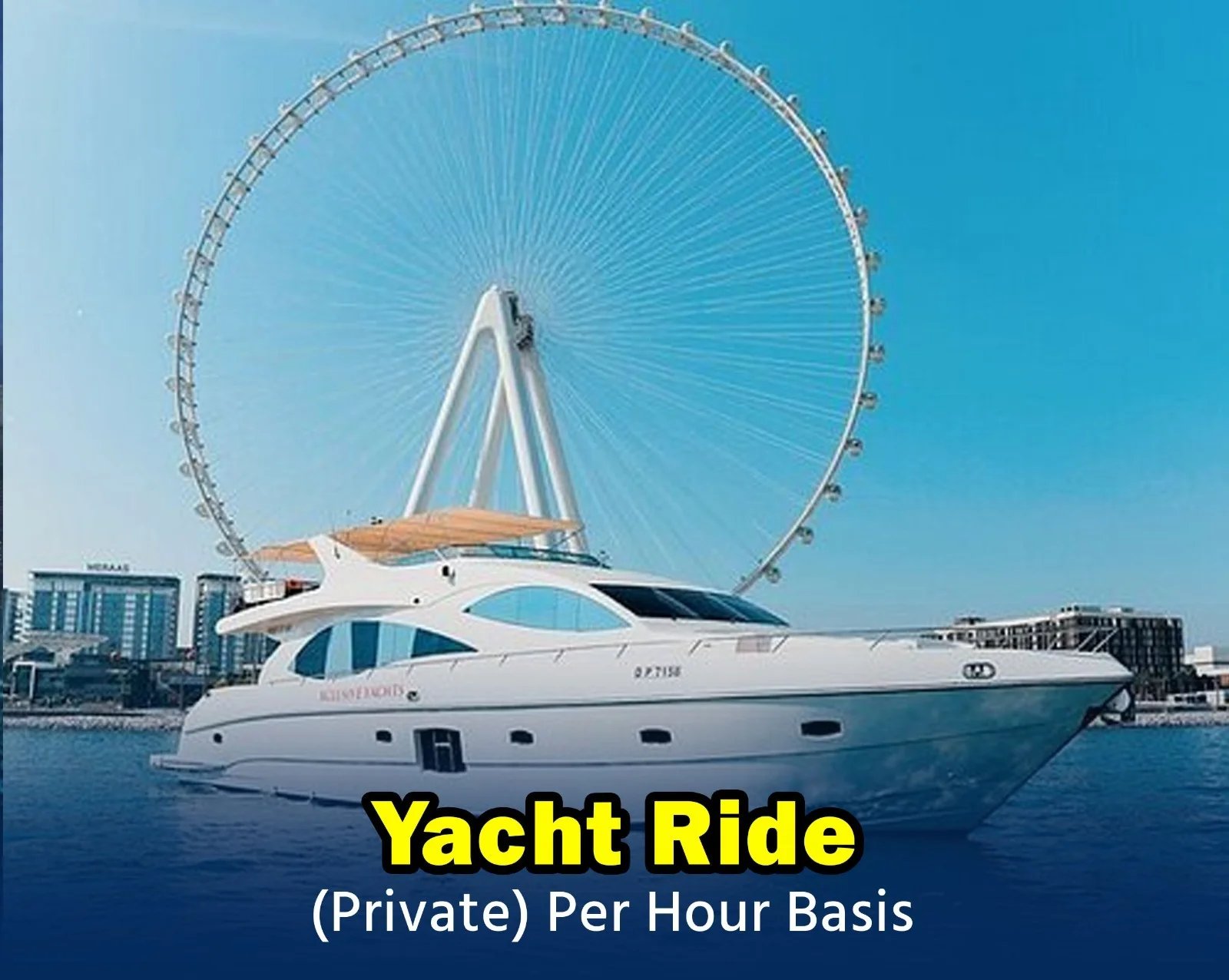 Dubai Yacht Ride